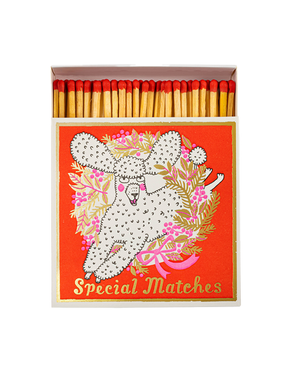 Luksusowe zapałki w ozdobnym pudełku Archivist Gallery BÉBÉ Concept 