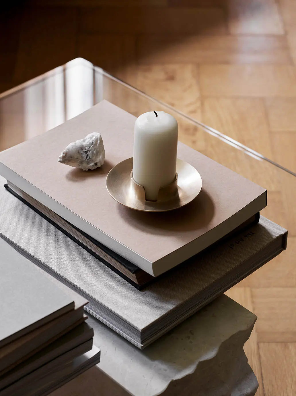 Podstawka na grubą świecę stołową Ferm Living BÉBÉ Concept 