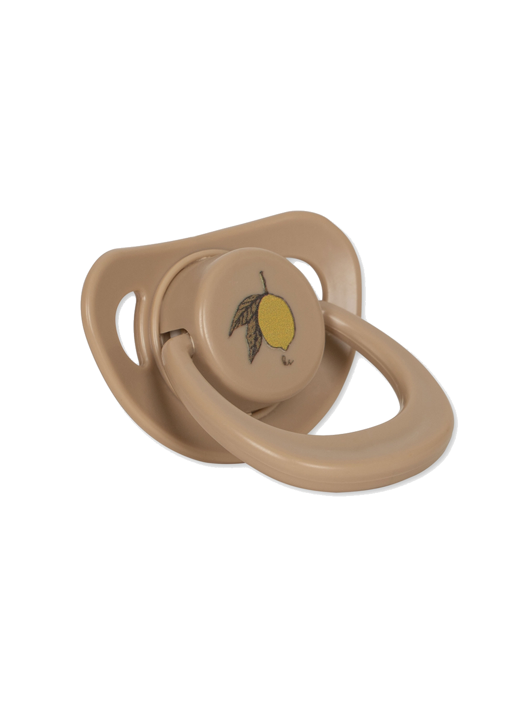 Lalka z miękkim brzuszkiem, ubrankiem i smoczkiem Konges Slojd BÉBÉ Concept