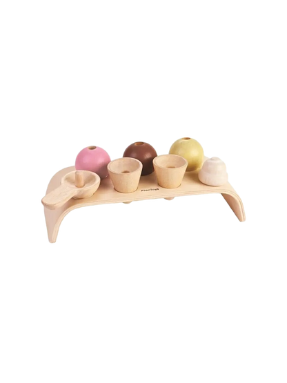 drewniany zestaw Ice Cream Plan Toys BEBE Concept 