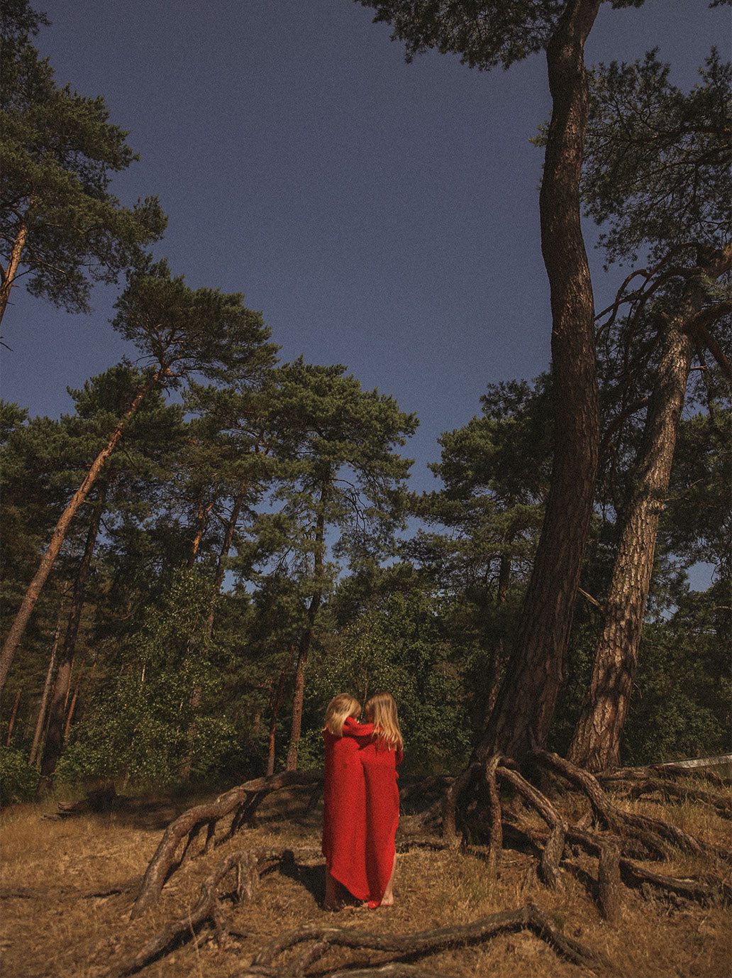 Duży koc z wełny merino Gaston Hvid BÉBÉ Concept 