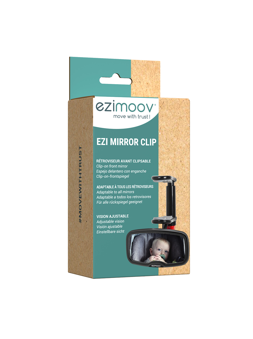 Lusterko przednie Clip-on Ezimoov BÉBÉ Concept