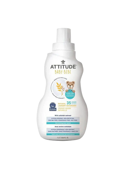 delikatny płyn do prania tkanin dziecięcych 1l Attitude BÉBÉ Concept