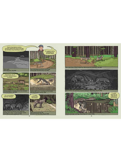 Wilki. Historie prawdziwe Wydawnictwo Dwie Siostry BÉBÉ Concept