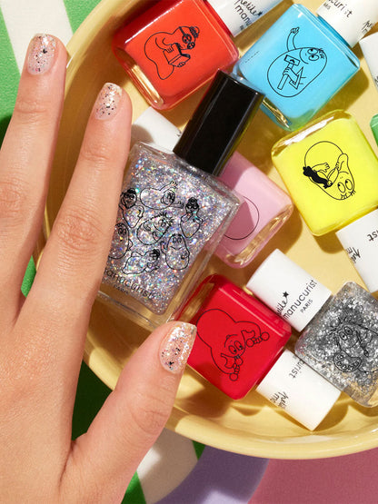 Zestaw 9 lakierów do paznokci dla dzieci Barbappa Manucurist BÉBÉ Concept 