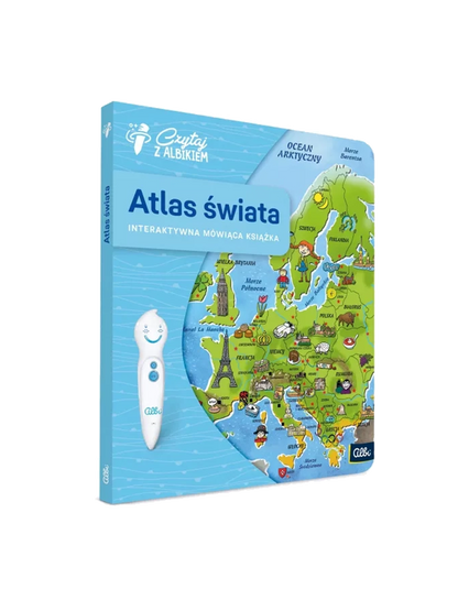 Atlas świata. Książka interaktywna Albi BÉBÉ Concept 