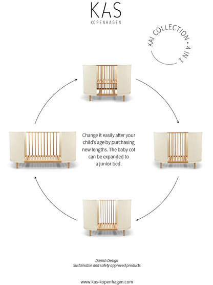 Rozszerzenie do materaca Kai Kas Kopenhagen BÉBÉ Concept 
