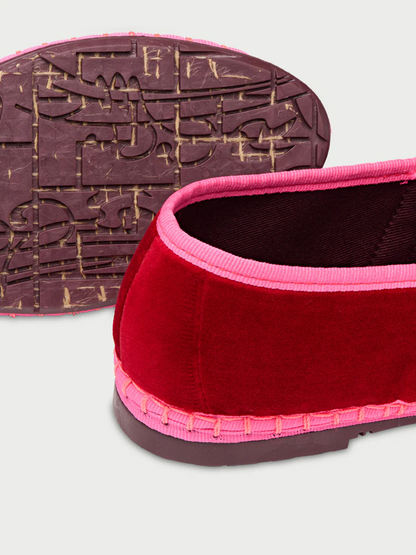 Buty Claire Deep Red shoes Flabelus BÉBÉ Concept 