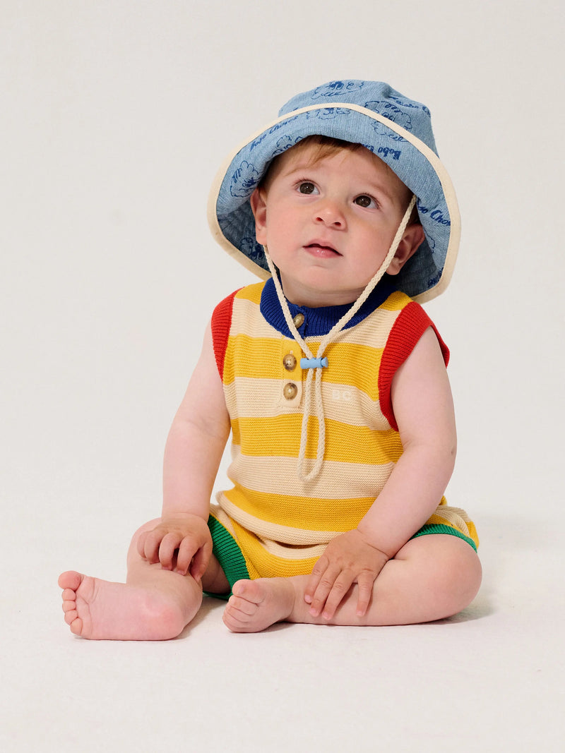 Pickles The Dog all over bucket hat Bobo Choses BEBE Concept 