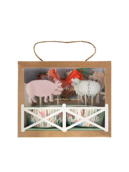 Zestaw papierowych ozdób do babeczek i ciast Meri Meri BÉBÉ Concept 