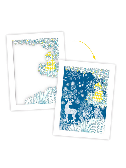 Zestaw artystyczny cyjanotypia Djeco BÉBÉ Concept 