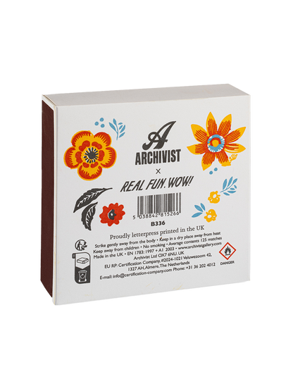 Luksusowe zapałki w ozdobnym pudełku Archivist Gallery BÉBÉ Concept 