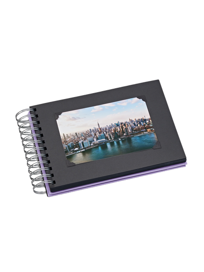 Álbum de fotos Mucho Mini páginas negras FLAMINGO