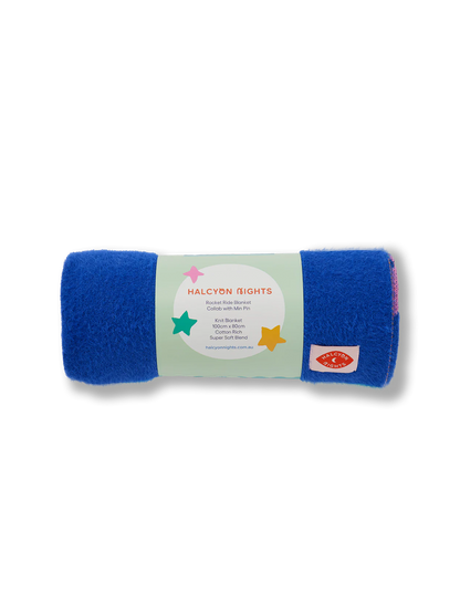 Miękki kocyk z kolorowym wzorem Halcyon Nights BÉBÉ Concept 