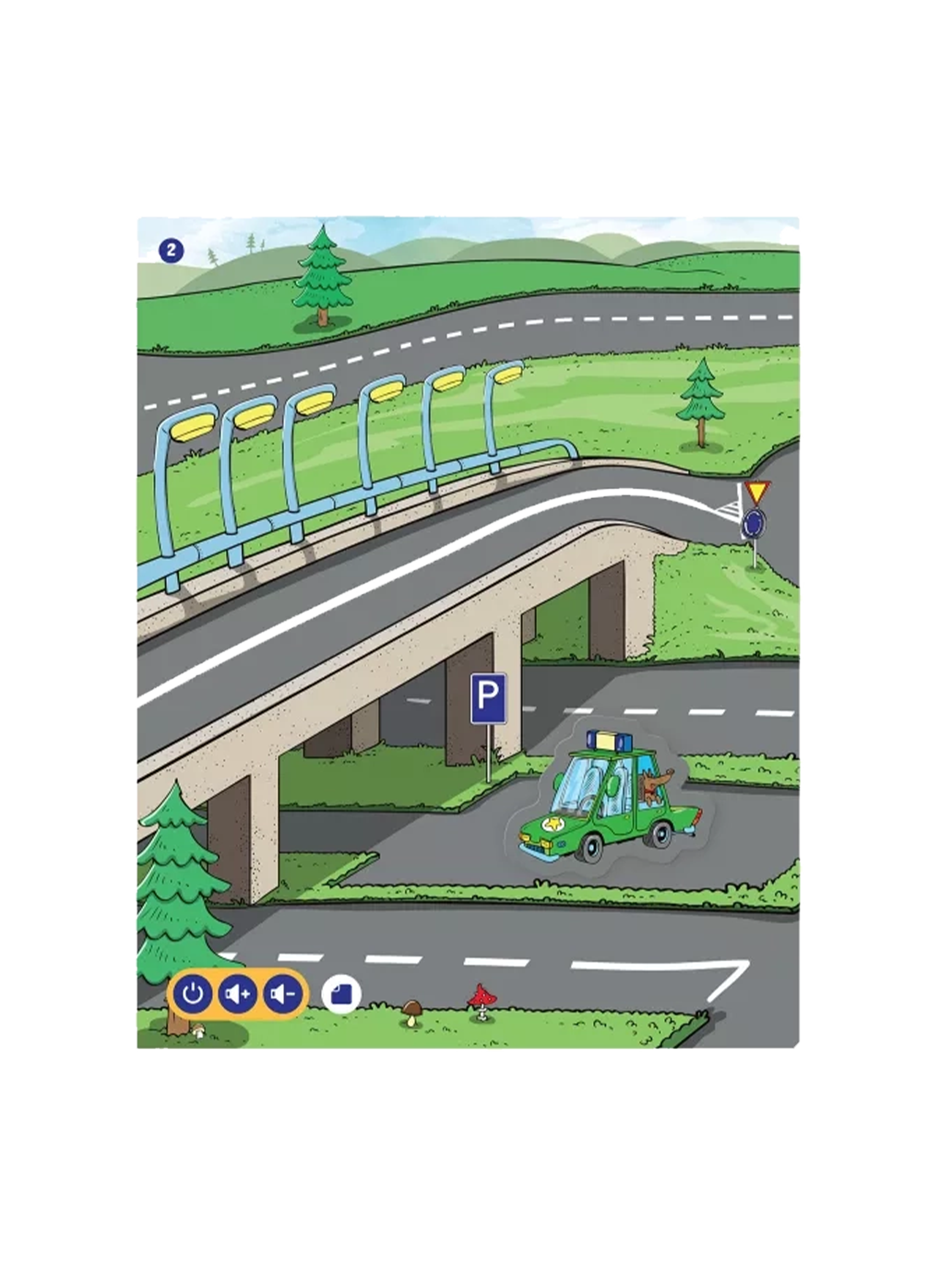 Zeszyt z naklejkami: Transport Albi BÉBÉ Concept 