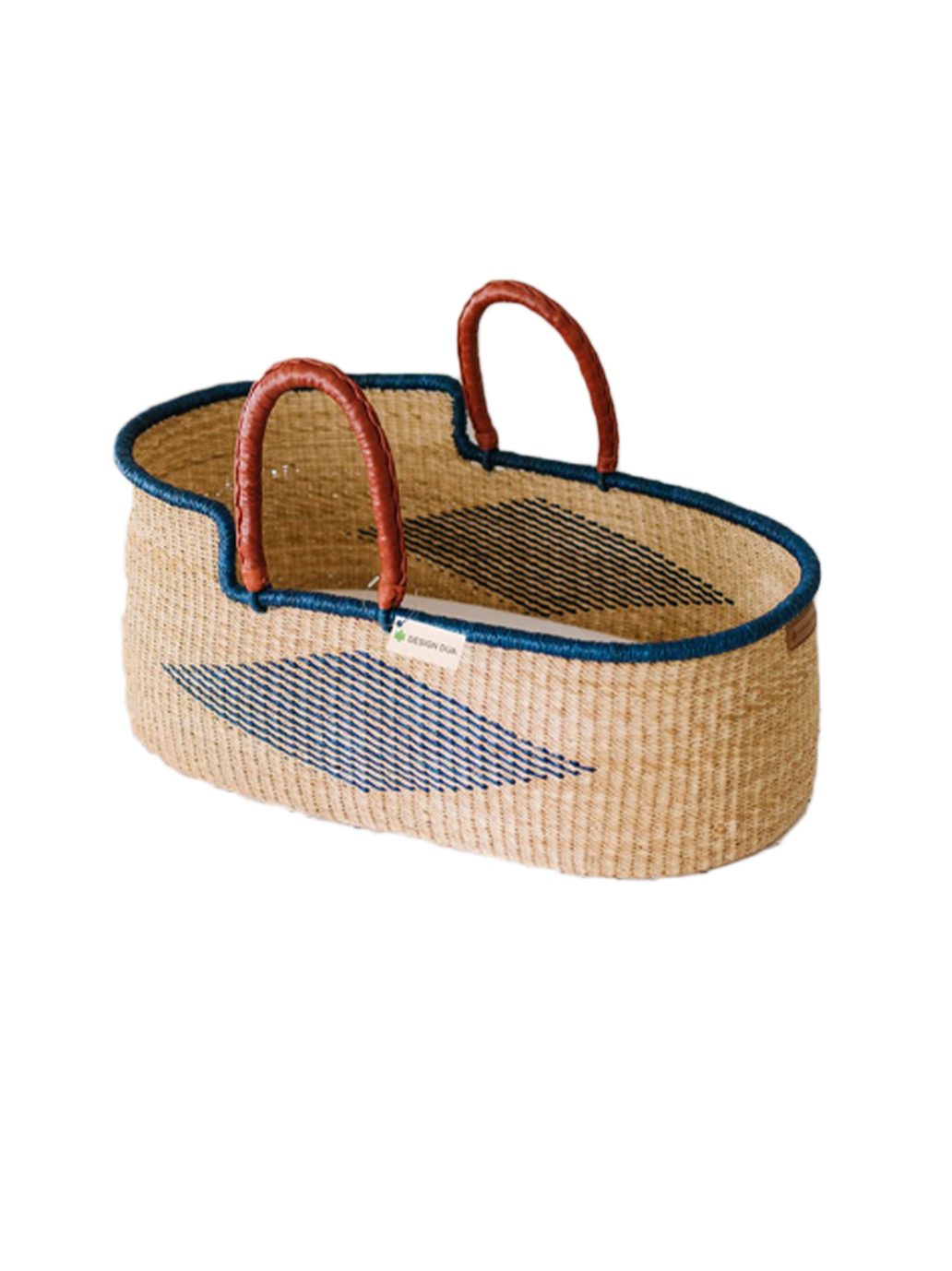 ręcznie pleciony kosz Mojżesza Bilia Basket Design Dua BÉBÉ Concept 