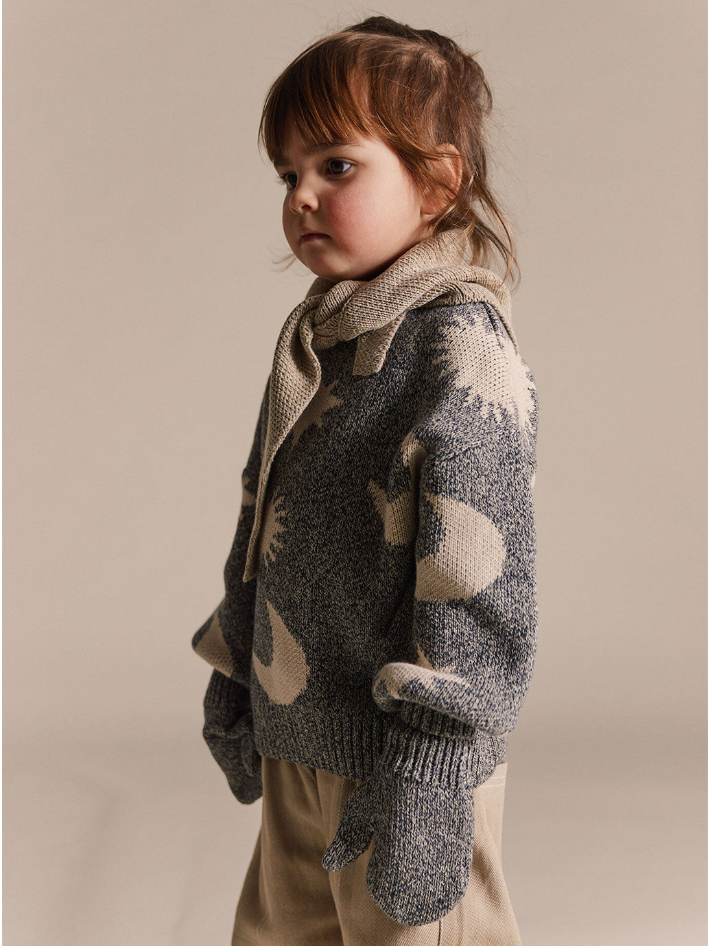 Sweter Cozmo Midnight Moon Stars Sweater Claude&Co BÉBÉ Concept 