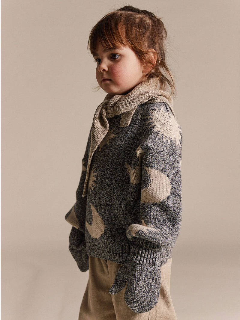 Sweter Cozmo Midnight Moon Stars Sweater Claude&Co BÉBÉ Concept 