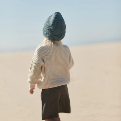 całoroczna czapka z wełny merino Everyday Beanie Mille Family BÉBÉ Concept