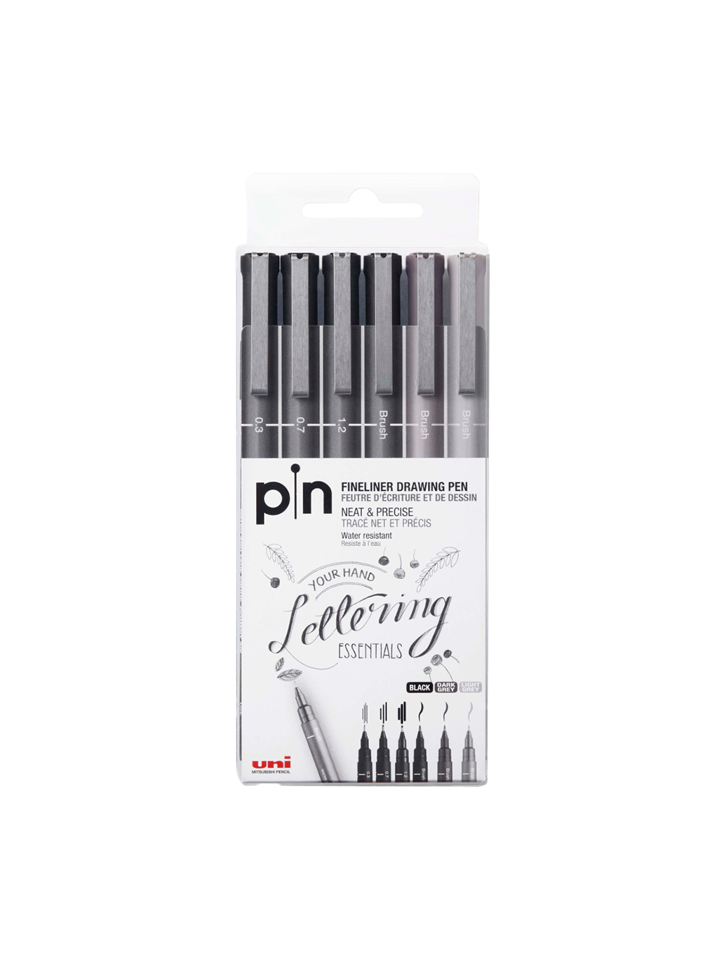 Zestaw flamastrów Uni Pin UNI BÉBÉ Concept 