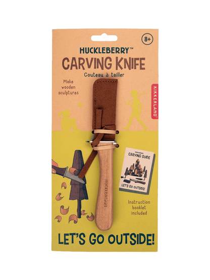 Nóż do rzeźbienia Huckleberry Carving Knife Kikkerland BÉBÉ Concept 