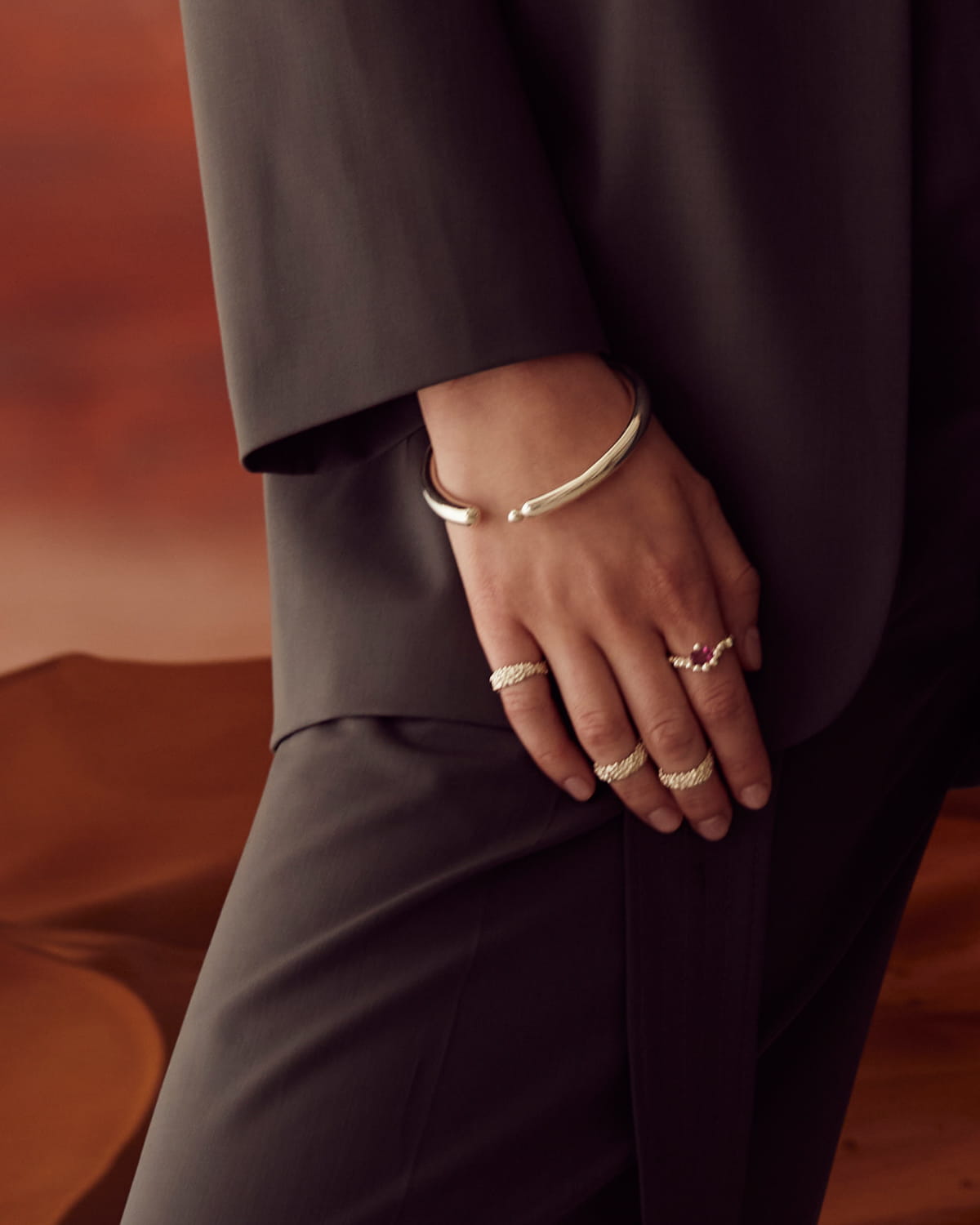 Pierścionek After Midnight SILVER