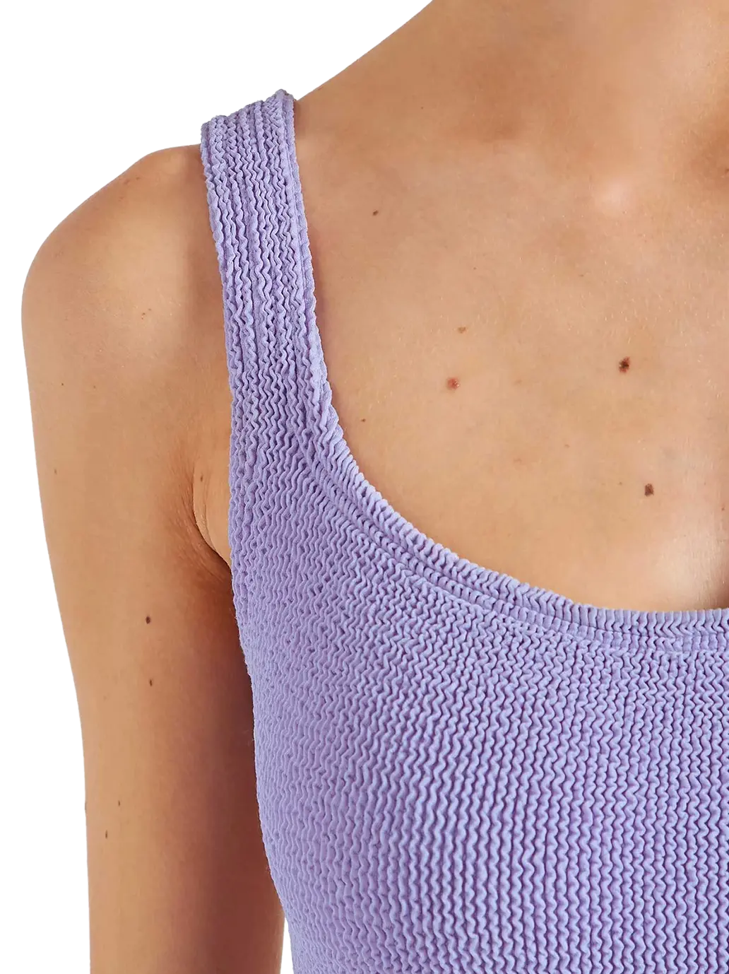 Jednoczęściowy kostium kąpielowy Square Neck Hunza G BÉBÉ Concept 