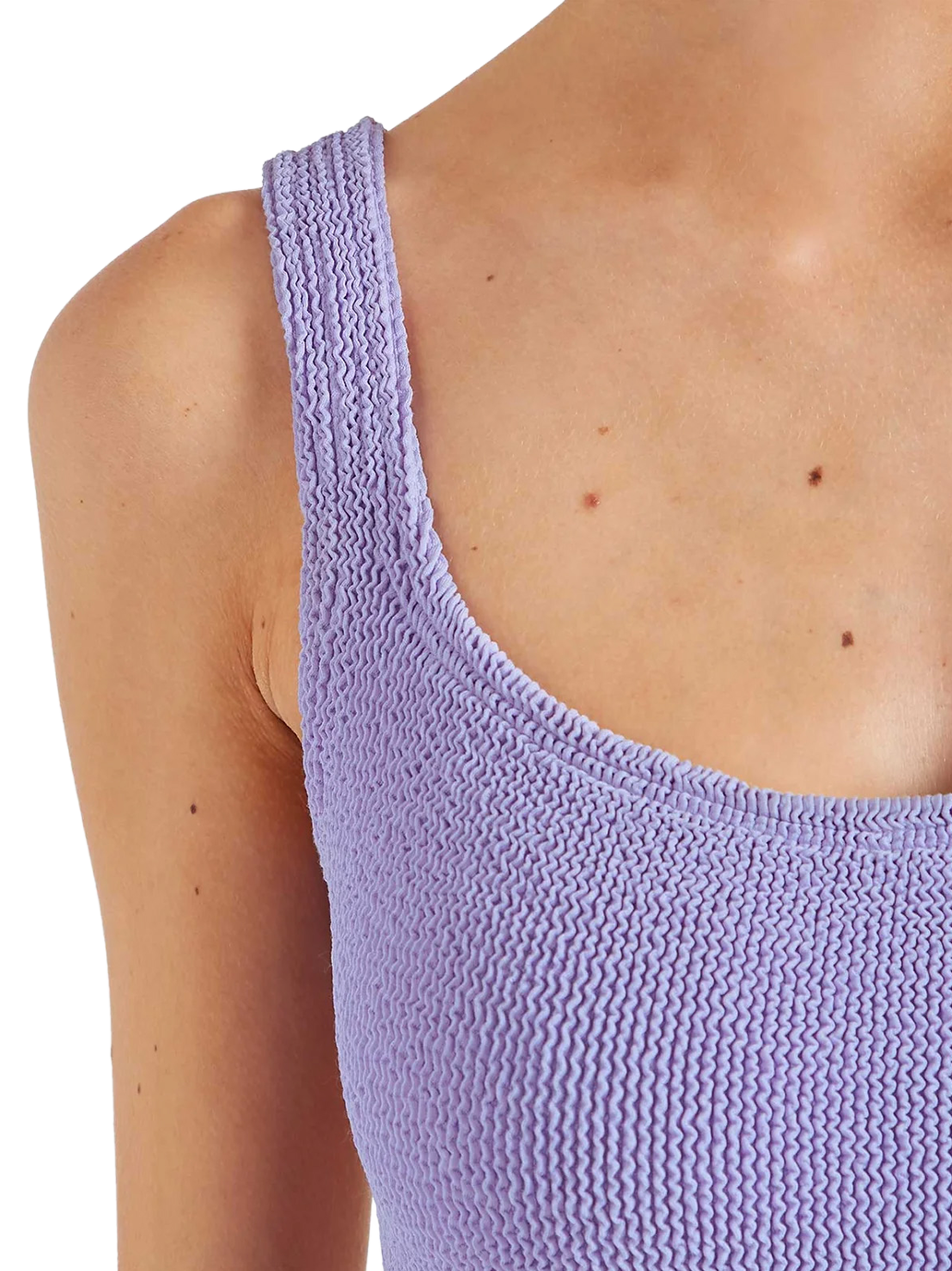 Maillot de bain à encolure carrée