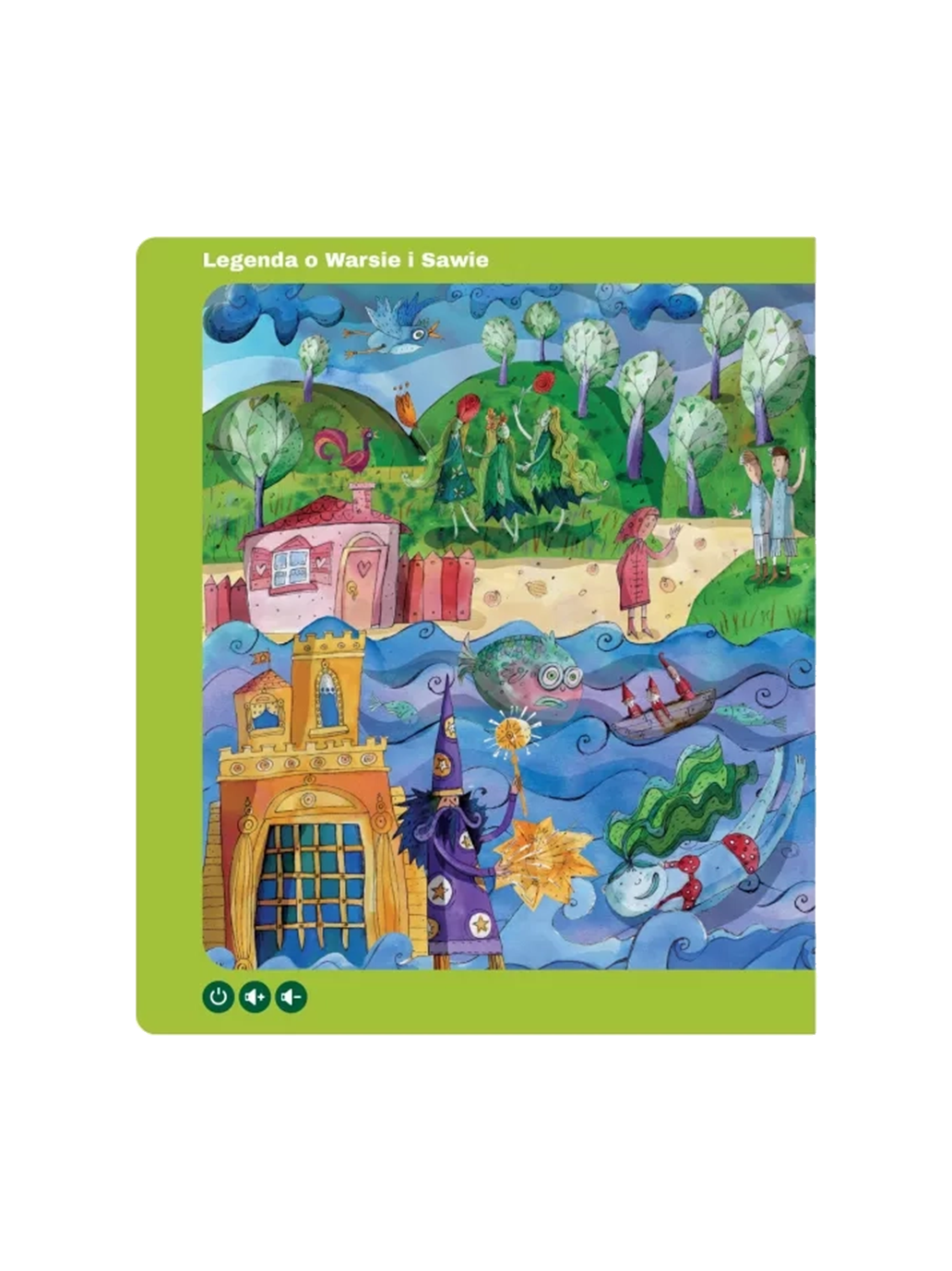 Legendy. Książka interaktywna Albi BÉBÉ Concept 