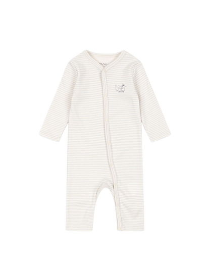 Fanga Fio onesie TEA STRIPE GRAY DAWN
