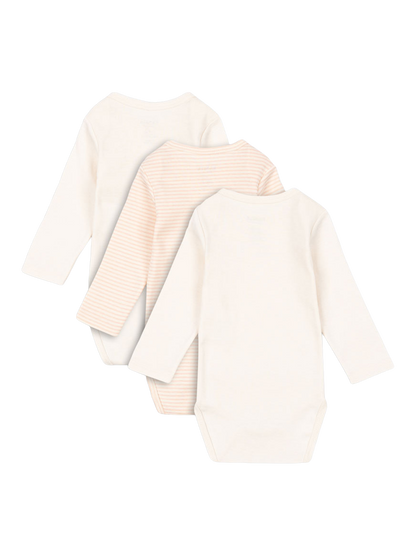 Fanga Fio stripe 3 pack ls body BLUSH MIX