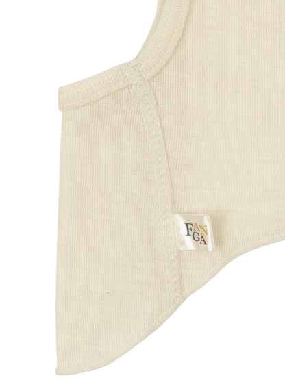 Fanga Erba merino wool balaclava BEIGE MELANGE