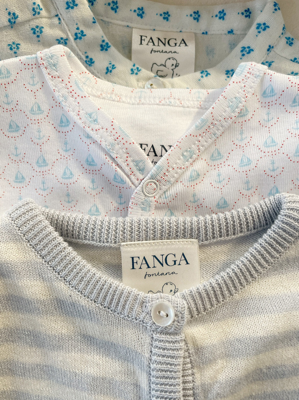 Fanga Venti knit cardigan GRAY DAWN