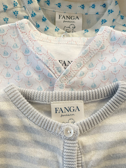 Fanga Venti knit cardigan GRAY DAWN