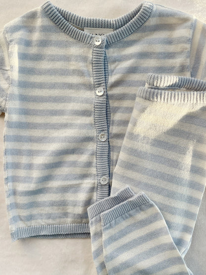 Fanga Venti knit cardigan GRAY DAWN