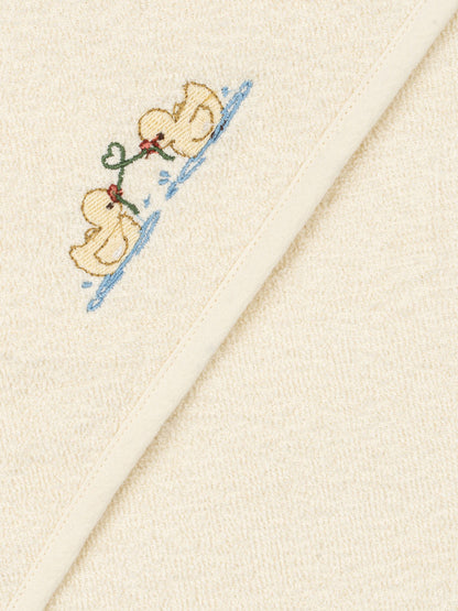 Ręcznik niemowlęcy Figo Baby Towel ANTIQUE WHITE
