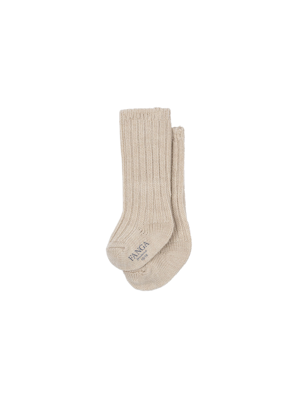 Fanga Lana heavy knitted socks SAND
