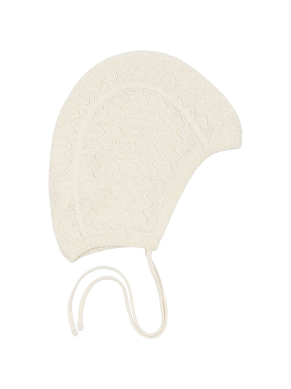 Fanga Venti knit hat ANTIQUE WHITE