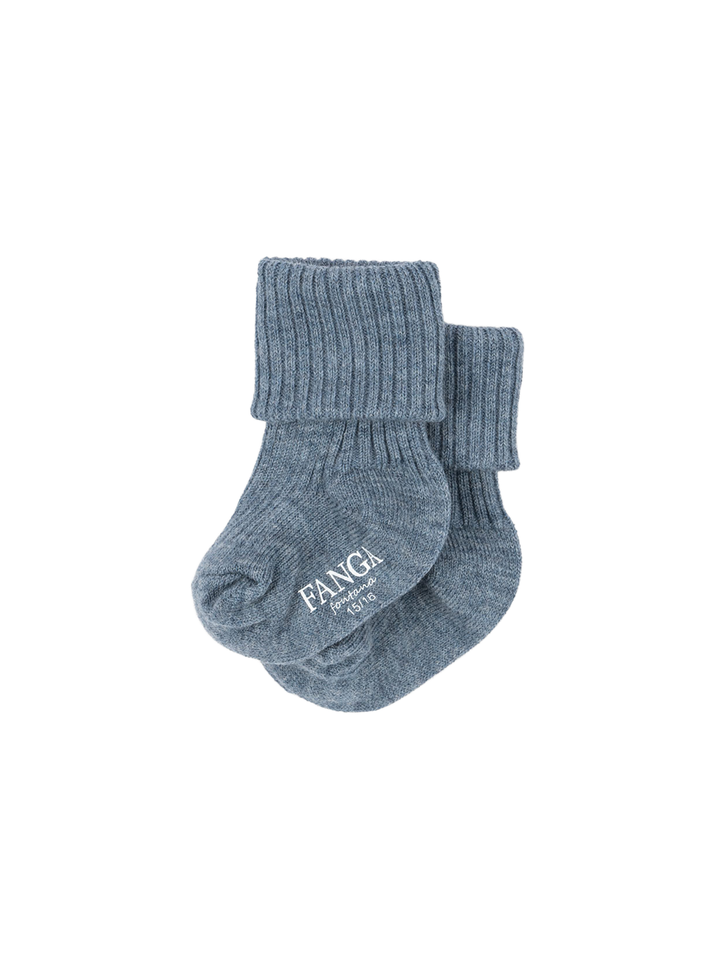 Fanga Lana light knitted socks ASHLEY BLUE