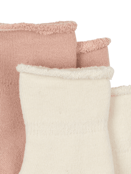 Fanga Vicino 2 pack terry socks CAMEO ROSE