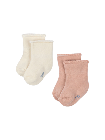 Fanga Vicino 2 pack terry socks CAMEO ROSE