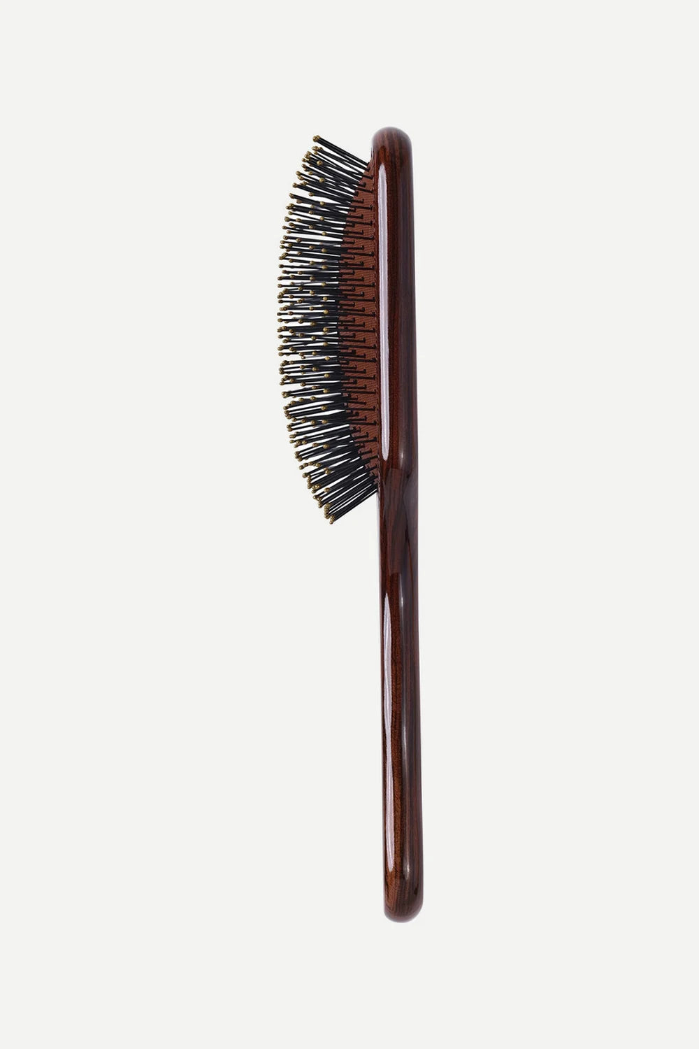 Szczotka do mokrych włosów Wet + Curl z drewna bukowego EBONY GLOSSY BROWN