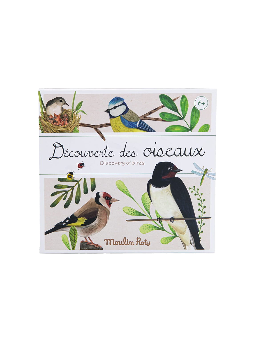 Pudełko odkrywcy ptaków Moulin Roty BÉBÉ Concept 