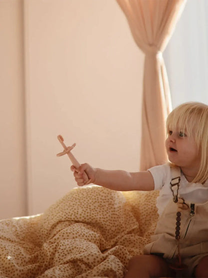 Szczoteczka do nauki mycia zębów Mushie BÉBÉ Concept