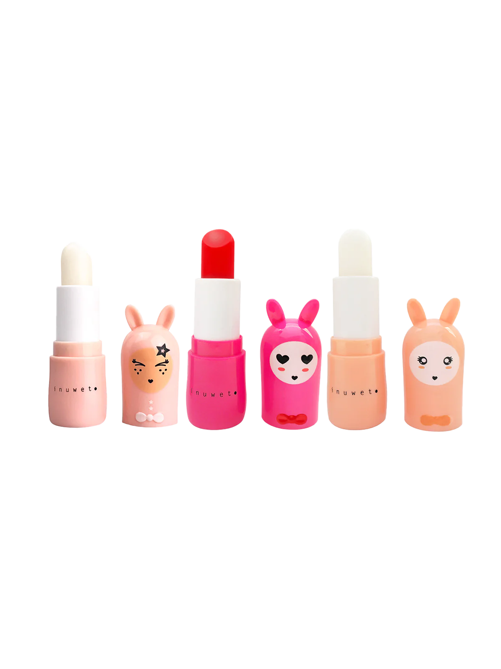 Zestaw balsamów do ust Trio Inuwet BÉBÉ Concept 