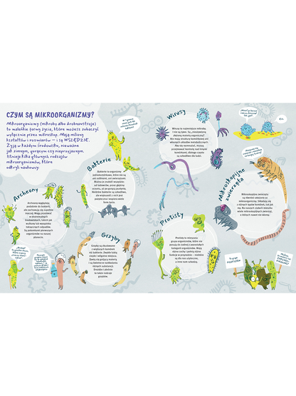 Ale kiszka! Niezwykły ogród w twoim brzuchu Wydawnictwo Kropka BÉBÉ Concept