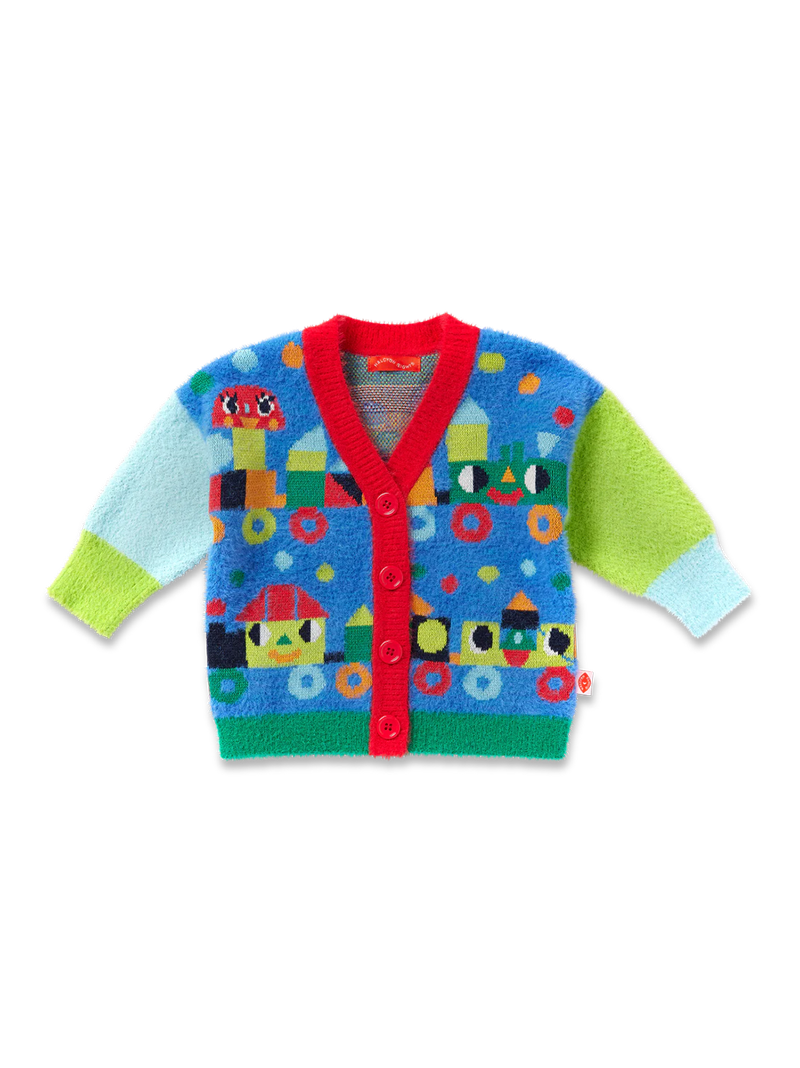 Kardigan z kolorowym wzorem Halcyon Nights BÉBÉ Concept 