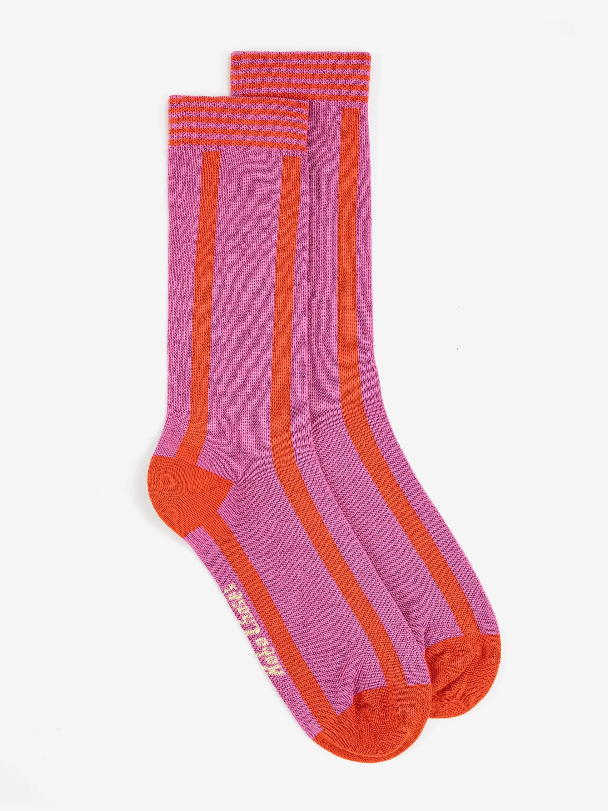 Pink cotton long socks Bobo Choses BEBE Concept 