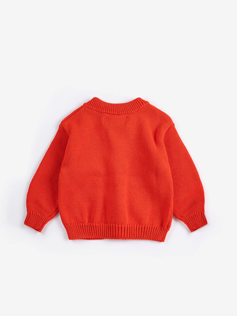 Sweter Pixel Daisy cardigan Bobo Choses BEBE Concept 