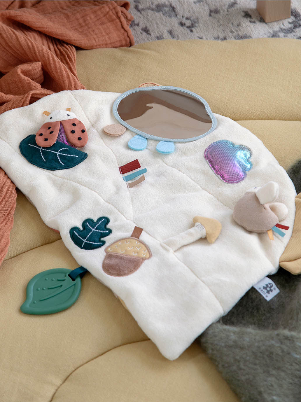 Miniaturowa mata sensoryczna Sebra BÉBÉ Concept